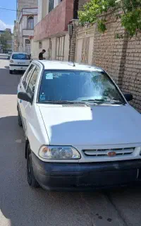 پراید دوگانه کارخانه سفید رنگ مدل ۹۴