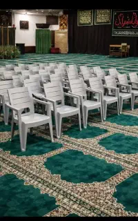 میز و صندلی پلاستکی مساجد ومدارس و هیت مسجد حسینه
