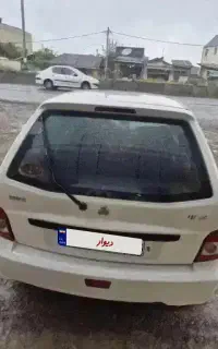 پراید۱۱۱مدل ۹۸ بی رنگ فول کارمندی