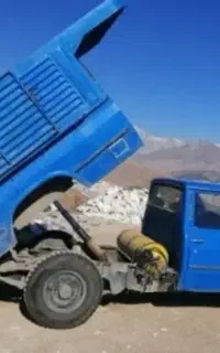حمل نخاله ماسه مصالح نیسان کمپرسی اتاق بزرگ(همدان)