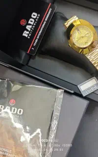ساعت رادو تخم مرغی صفحه ضدخش اتومات نونو لنگرچرخان