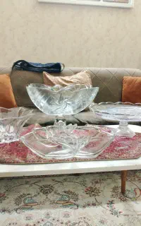 4عدد ظرف کریستال