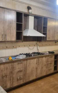 ۶ متر کابینت mdf با سینک و هود