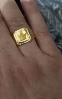 انگشتر مردانه طلا
