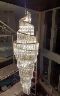 واران لوستر ، لوستر دوبلکسی و بلند ، لوستر مسجدی