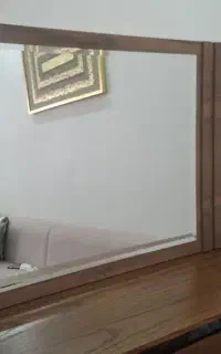 قاب آینه چوبی