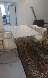 میزغذاخوری فلزی ۴نفره