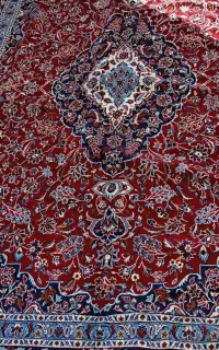 دوعدد فرش ۱۲ متری نگین مشهد سالم وتمیز شسته شده