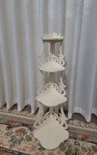 شلف و گل کریستال
