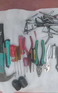 جک ماشین وخرده ریز  کیف ابزار