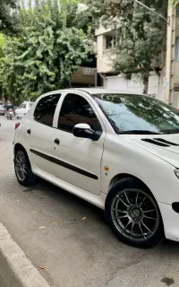 206 مدل ۸۸ درحد ۱۴۰۰ اسپرت کم کارخانگی