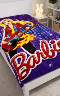 پتو تک نفره عروسکی ضخیم