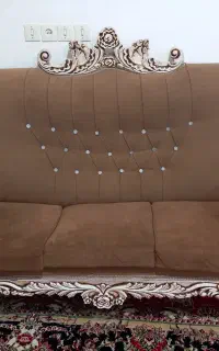 مبل سلطنتی ۷نفره به همراه عسلی