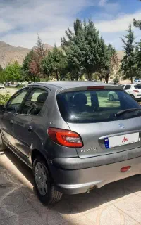 پژو۲۰۶شاسی سالم