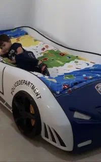 تخت پلیسی نوجوان با اندازه ۱۹۰×۹۰