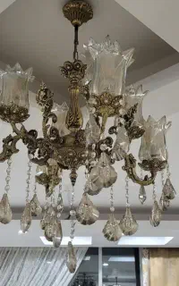 لوستر برنزی برنجی
