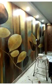 نصب واجرای کاغذ دیواری