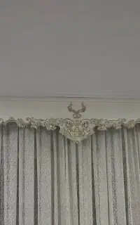 کتیبه چوبی پرده