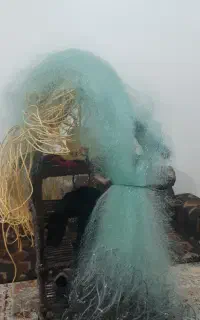 تور ماهیگیری.راه بند.دیواری.