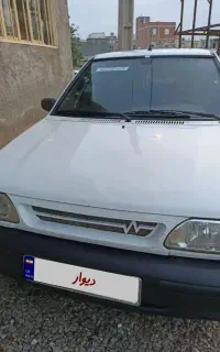 پراید ۱۳۱ دوتیکه رنگ