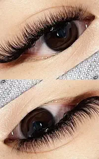 مژه موقت 100 اکستیشن مژه 400