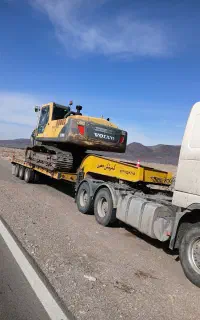 حمل دستگاه راهسازی کمرشکن ۲محور ۳محور و۴محور