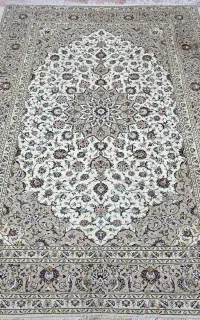 فرش دستباف ۹ متری    کاشان کاملا ضخیم