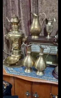 ظروف قدیمی. مسی. المینیومی و..ضایعاتی