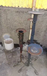 پایه گلدان فلزی سالم