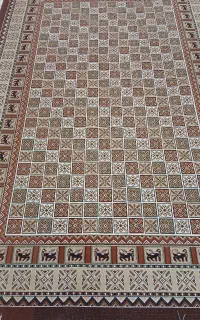 گلیم فرش ۹ متری