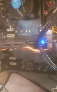 کارت گرافیک rx580 پایین ترین دما