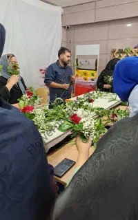 دوره گل آرایی قسطی یاد بگیر/ نقدی پول در بیار