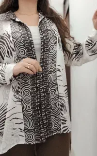 شلوار لینن و شومیر