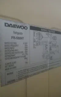 یخچال فریزر Daewoo Electronics FR-550NT مدل اصل