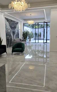 ۱۷۰ مترمدرن وهوشمند لابی مجلل به سبک هتل‌های۵ستاره