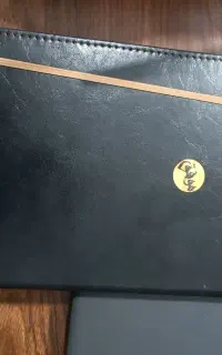 دفتر کلاسور چرم