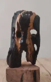 چهره چوبی دست ساز گوست