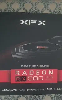 گرافیک   XFX RX580 8GB DDR5 GTS  دما زیر ۶۰
