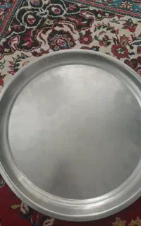 سینی استیل نو سالم اصلا استفاده نشده
