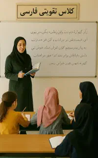 کلاس تقویتی،پیگیری تکالیف کلاس های مجازی،خط تحریری