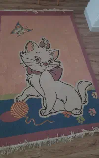 فرش کودک دخترانه کیتی