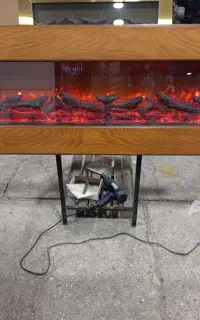 شومینه برقی فریم چوبی جشنواره فروش ویژه