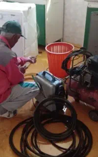 لوله بازکنی(جعفری)با دستگاه فنرزنی وپمپ باد قوی