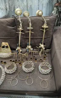 ست لوستر سقفی و دیواری