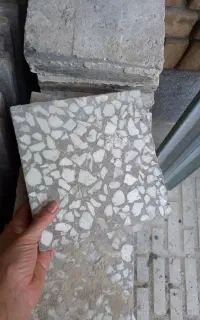 موزاییک، روشویی  ، لوله آب ، سنگ