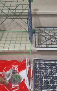 قفسه مشبک فلزی رنگی
