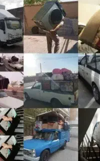 باربری و حمل بار وانت نیسان اندیشه وشهریار باغستان