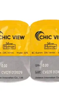 لنز طبیعی و یخی نو  chic viewp
