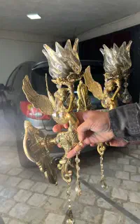 لوستر برنجی (بزرگ، کوچک و دیوارکوب)