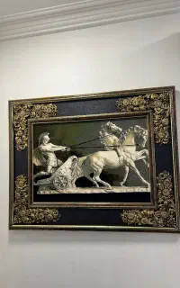 تابلو فرش با کیفیت در حد نو